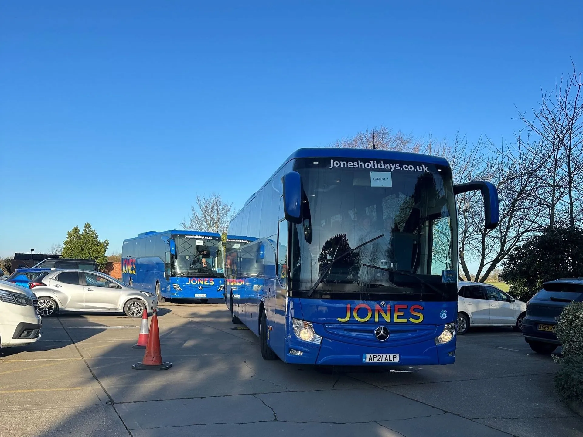 Jones coaches