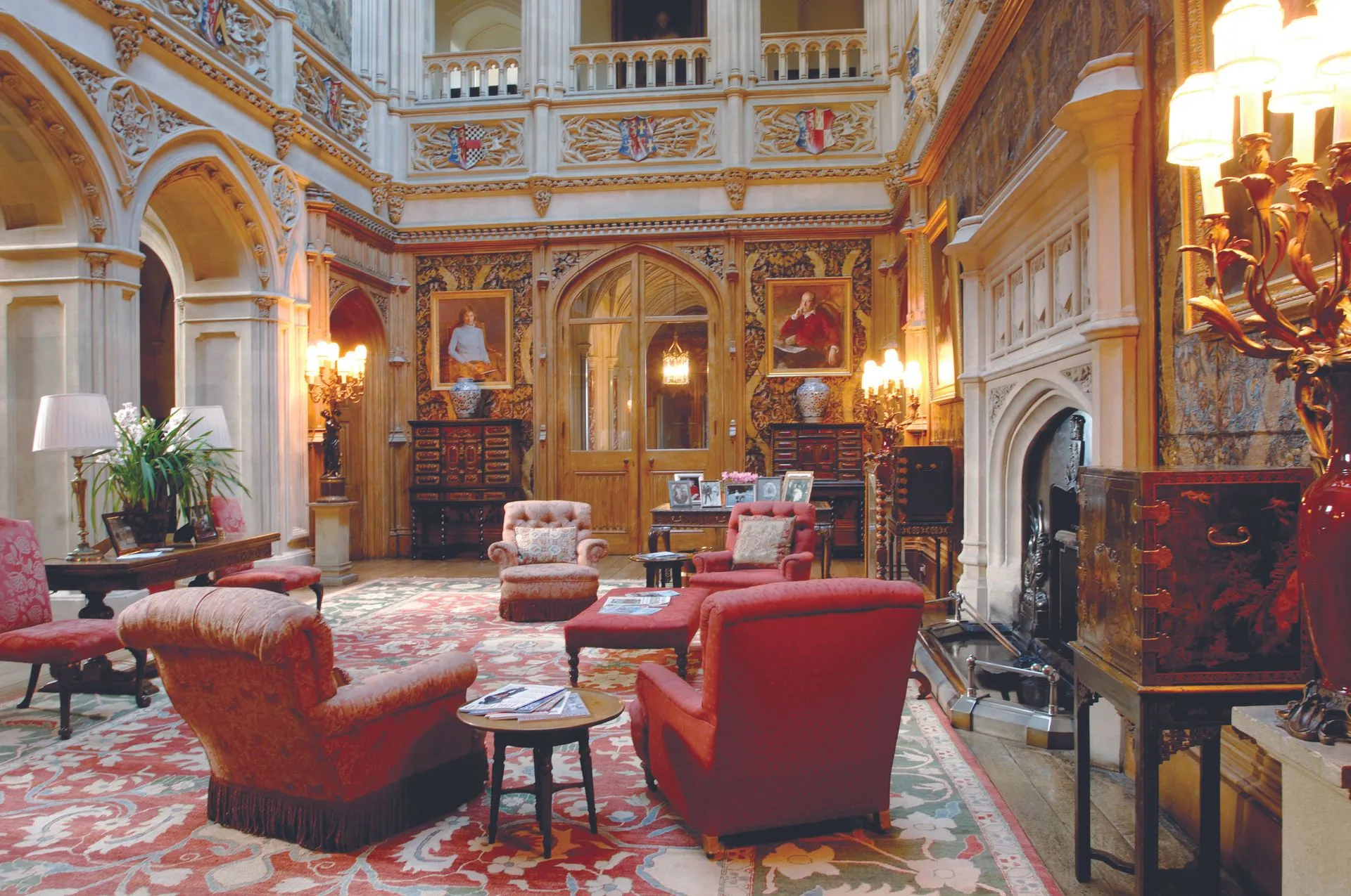 Downton abbey living room