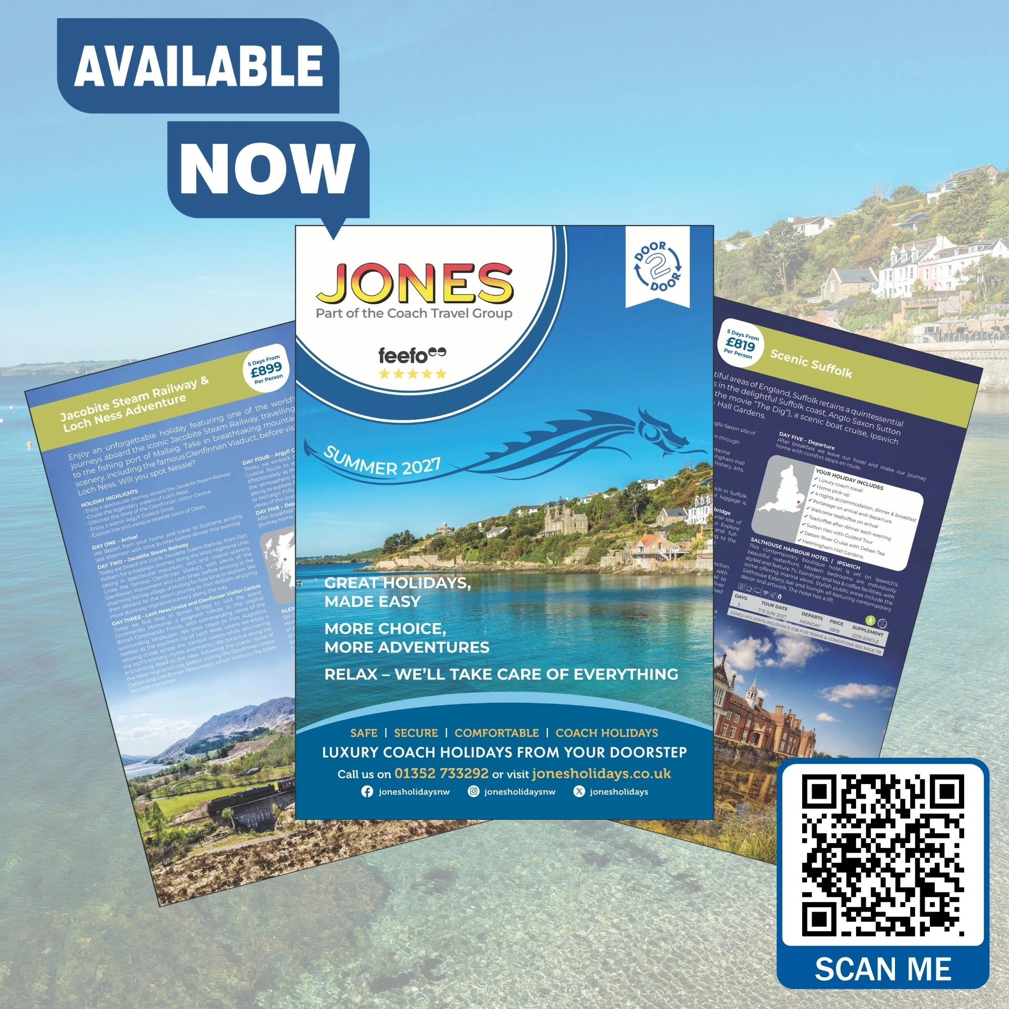 Jones Holidays Summer 2027 Brochure is now available