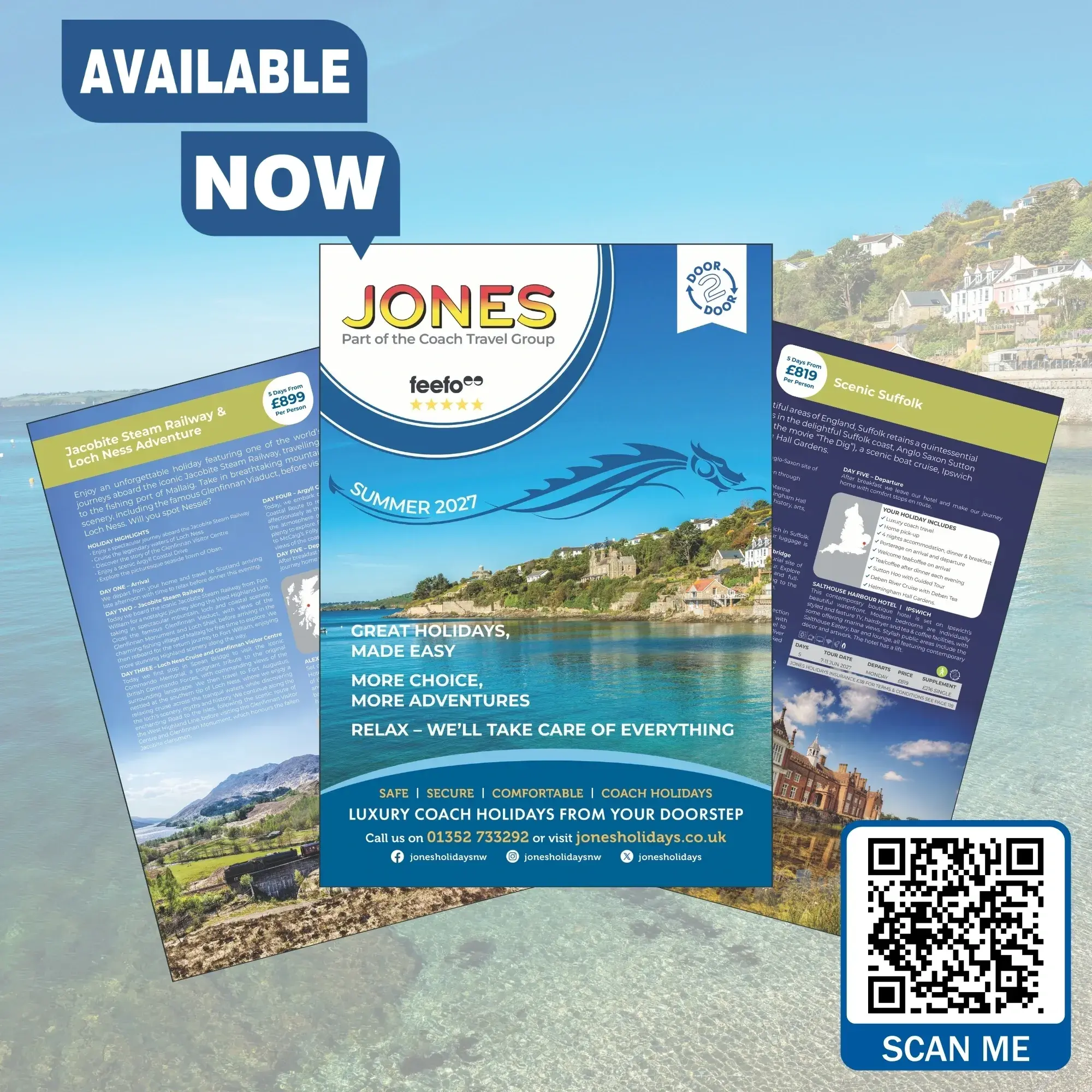 Jones Holidays Summer Brochure 2027 Available Now